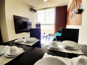 3F - Moderno y Cómodo 1D, 2 Baños, Cocina y Lavadora
